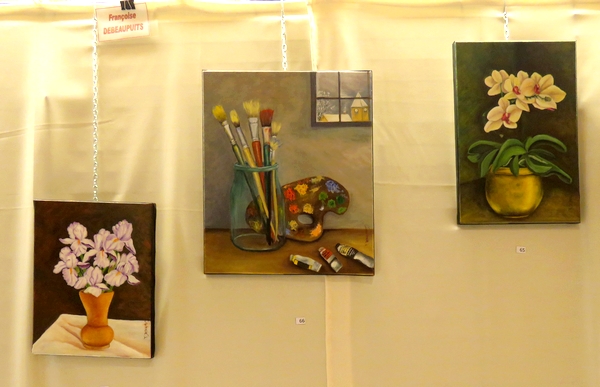 Le neuvième Salon de Peinture des Amis du Châtillonnais a présenté beaucoup de belles œuvres des artistes du Châtillonnais