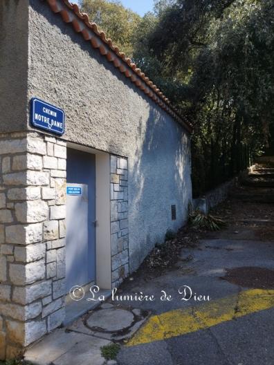 Antibes, le chemin du calvaire (Chemin de croix)