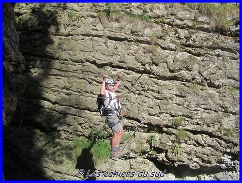 Devoluy, la via ferrata des étroits