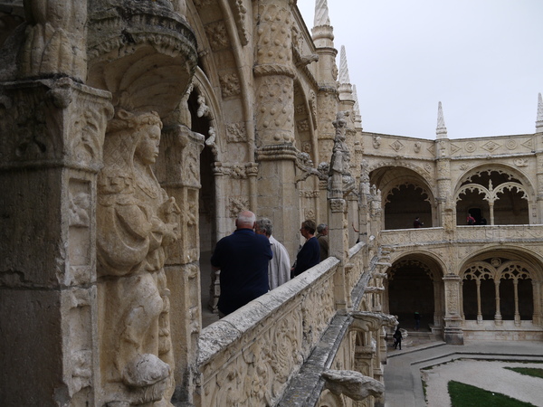 Lisbonne - Le cloître du Monastère dos Jeronimos