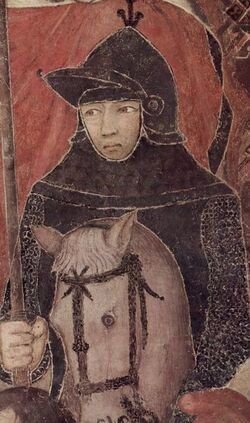 Saint Galgano Guidotti, Ermite près de Sienne († 1181)