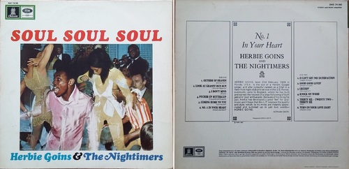 Herbie Goins & The Nightimers * Soul Soul Soul *