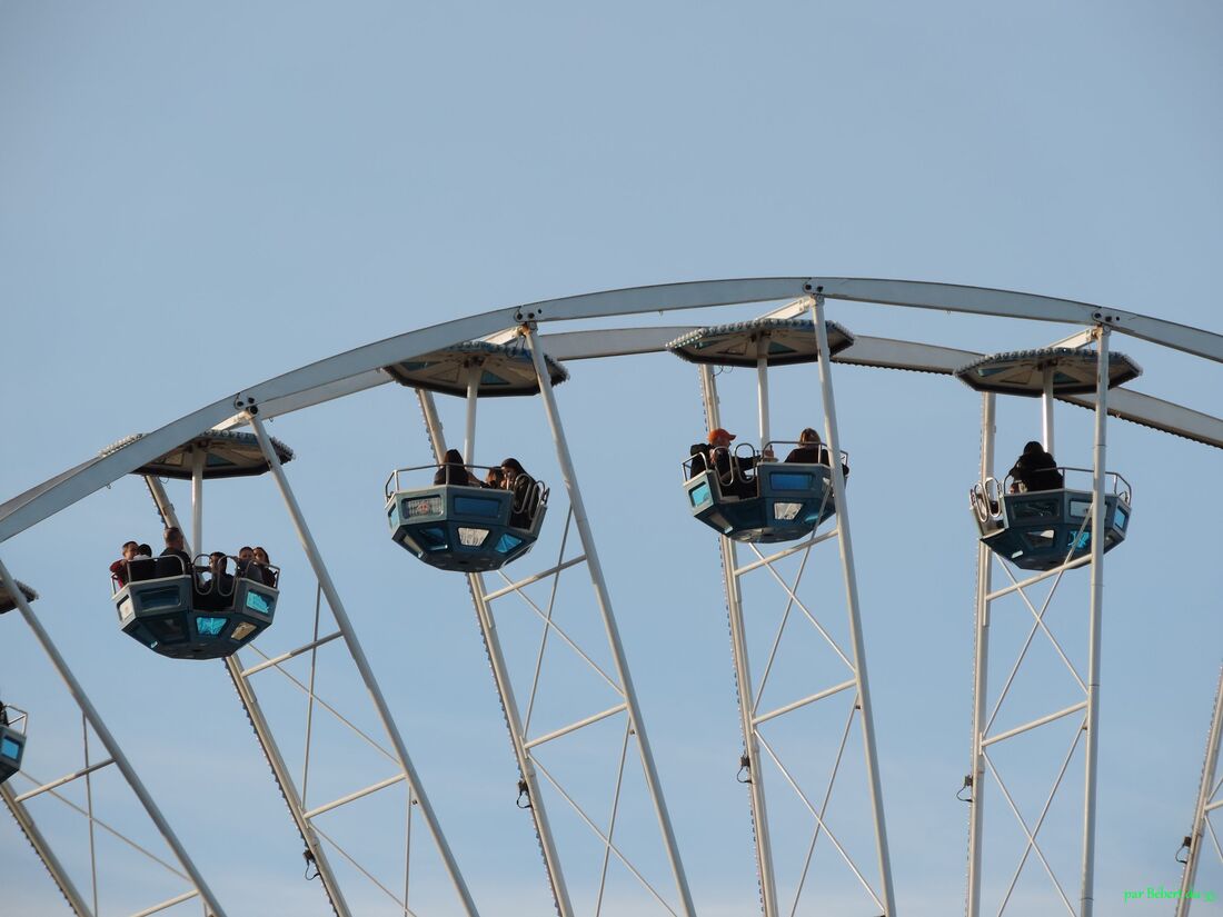 Arcachon et sa grande roue