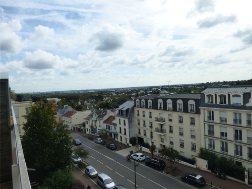 Ce que l'on voit de ma terrasse au sud et à l'est.