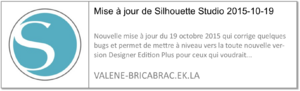 Silhouette Cameo et logiciel SSDE