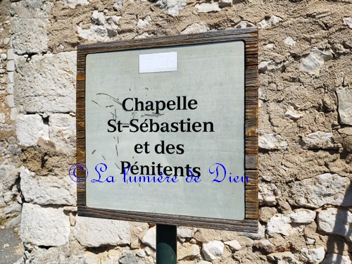 Mons (Var), la chapelle Saint Sébastien et des pénitents