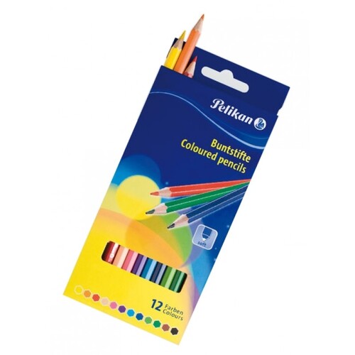 Crayons de couleurs (pochettes).