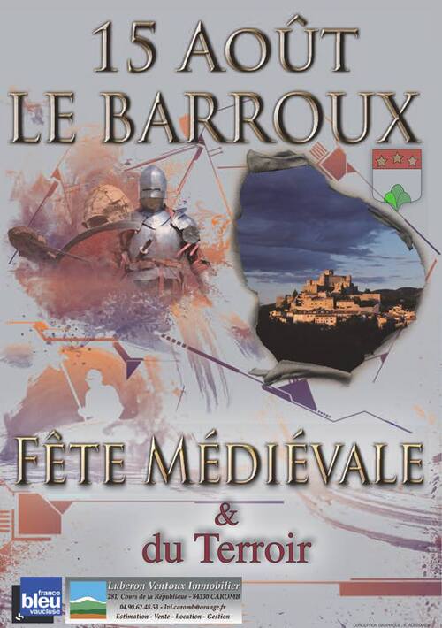 Une fête médiévale et du terroir. 08-2018