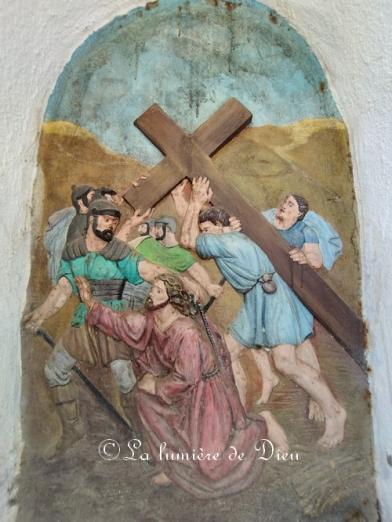 Antibes, le chemin du calvaire (Chemin de croix)