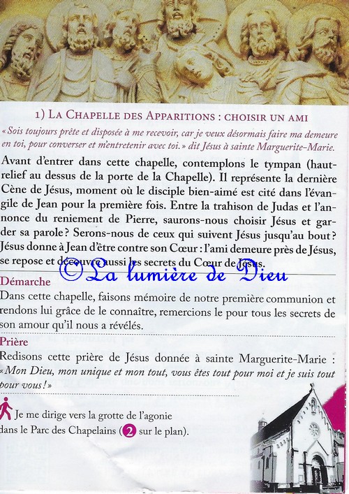 Le parcours Saint Jean avec Sainte Marguerite-Marie, la disciple bien aimée du Cœur de Jésus