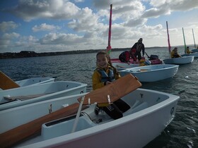 Première séance de voile à Plougonvelin