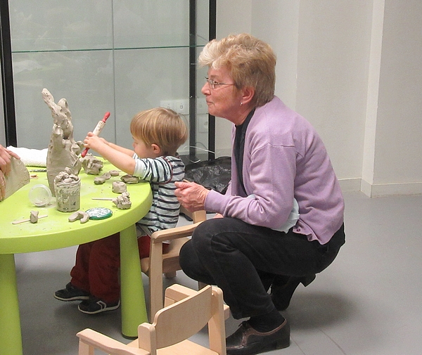 L'atelier-argile au Musée du Pays Châtillonnais a connu un grand succès auprès des enfants ...et des parents !!