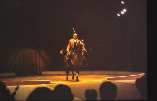 photos du spectacle 1969 du cirque Jean Richard ( archives Jean Claude Murat)