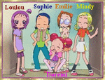 Voici les fille Loulou,Sophie,Emilie,Mendy et DOoRéMi