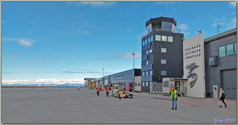 Seconde partie du vol avec le trajet Tromsø / Longyearbyen (Spitzberg) - Norvège