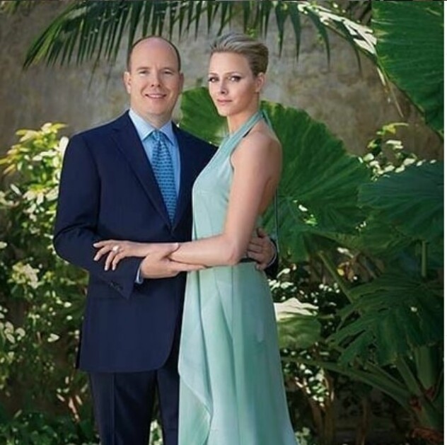  23 juin 2010 fiançailles du Prince Albert avec Charlène Wittstock