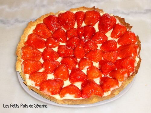 Tarte aux fraises 