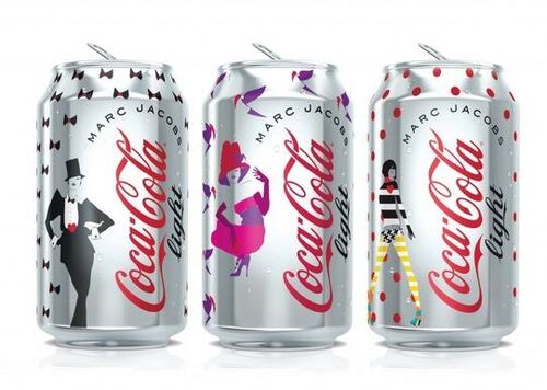 canettes coca cola light marc jacobs