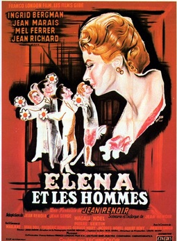 ELENA ET LES HOMMES BOX OFFICE FRANCE 1956