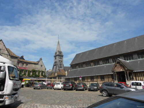 UNE BELLE JOURNÉE À HONFLEUR.