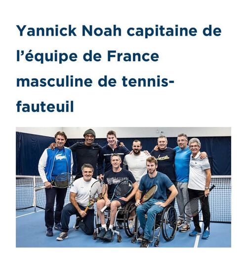 Yannick Noah, son retour au tennis non sans critiques, et "une ombre au tableau"