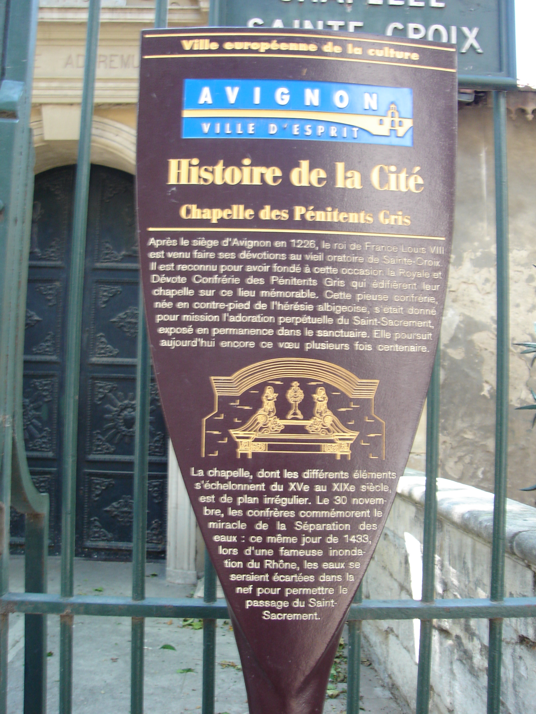 Miracle Eucharistique Avignon 1433