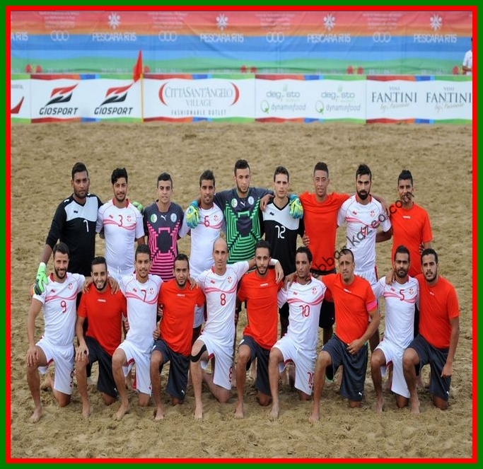 Algérie-Tunisie JM de plage Pescara 2015