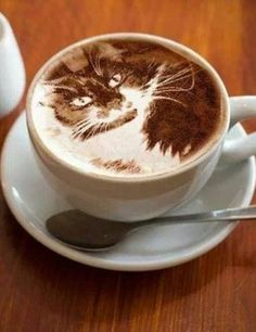 Le latte art ...