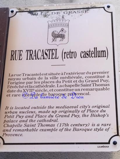 Grasse, la chapelle Saint Thomas