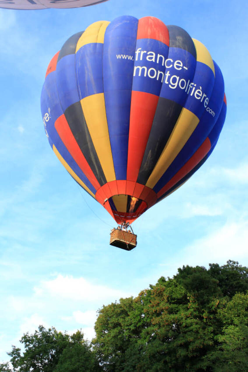 Voyage en montgolfière