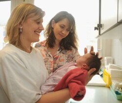 Auxiliaire de puériculture en maternité. Margot Lainé