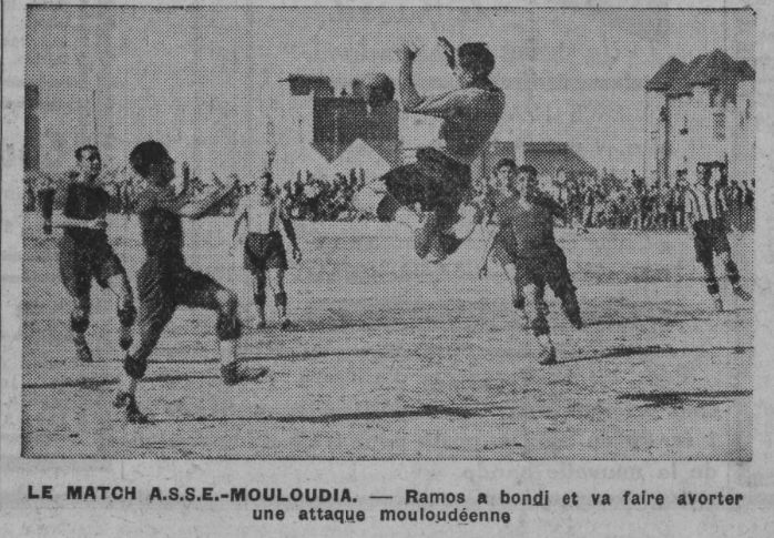 Dimanche 12.9.1937 Amical à st eugène ASSE-MCA 2-0