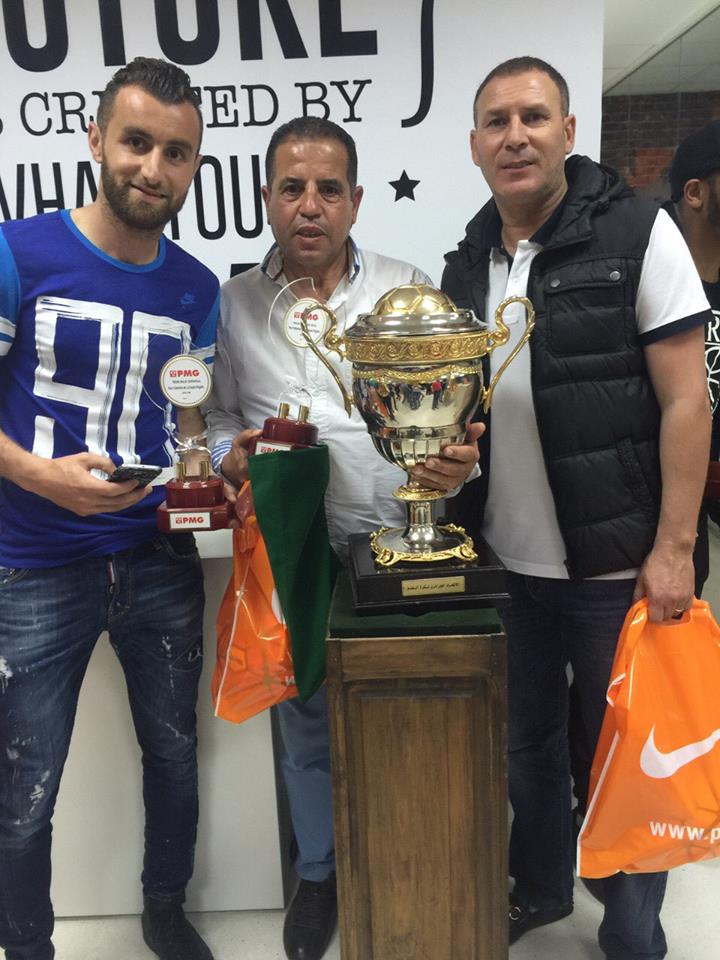 Coupe 2016 avec 3 generations Derrardja, Mechedal, Benali
