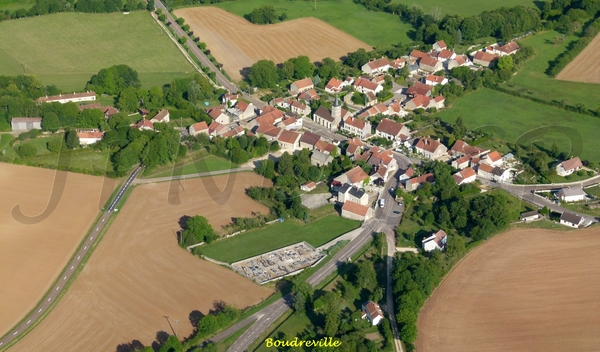 Le Châtillonnais vu du ciel : le canton de Montigny sur Aube