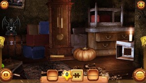 Jouer à Scary pumpkin house escape