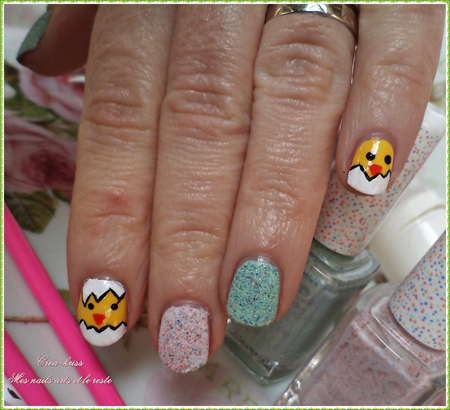 nail art de paque 