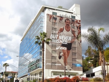 Giant LA Marathon 2014 billboard andaz