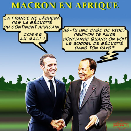 Macron en Afrique