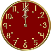 St Sylvestre : horloge png, minuit - New year's eve ...