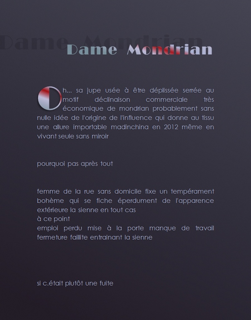 Dame Mondrian