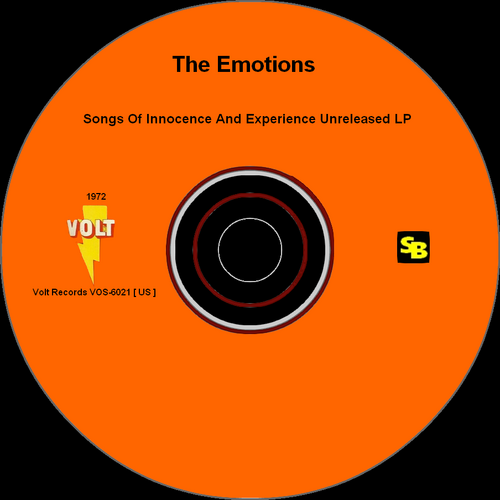 The Emotions : Album " Songs Of Innocence And Experience " Unreleased Volt Records VOS-6021 [ US ]