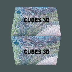 Dessin et peinture - vidéo 3225 : Comment réaliser une peinture en 3D (cubes) avec le "pouring méthode" ? - peinture acrylique abstraite.