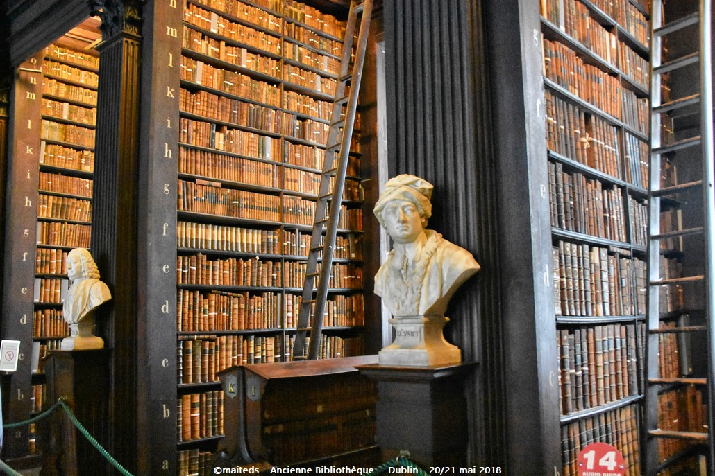 Dublin - Irlande (11) La Old Library de Trinity College