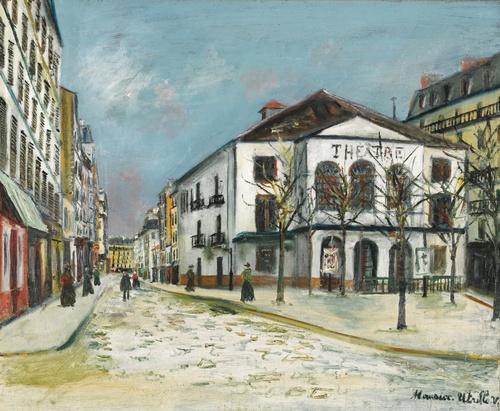 Peinture de : Maurice Utrillo