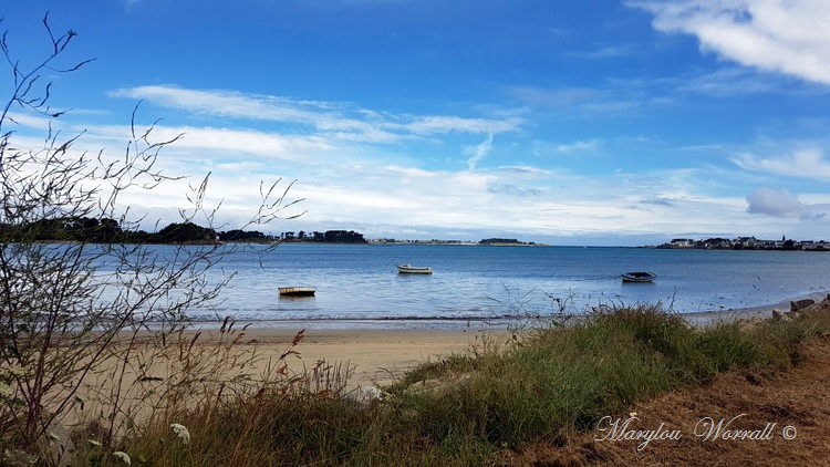 Roscoff vue depuis le Laber