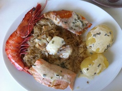 Menu Alsace - Choucroute de la mer