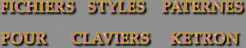 FICHIERS STYLES PATERNES SÉRIE 8082