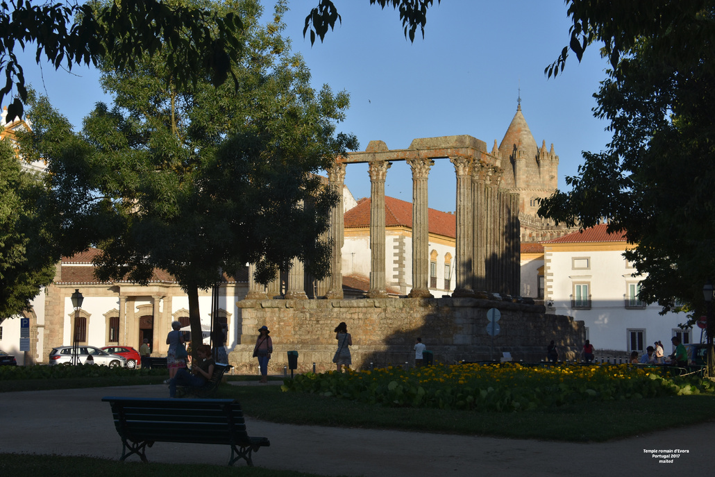 Temple romain d'Evora - Portugal 2017