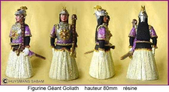 Figurine Géant Goliath - Arts et sculpture: sculpteur, artisan d'art