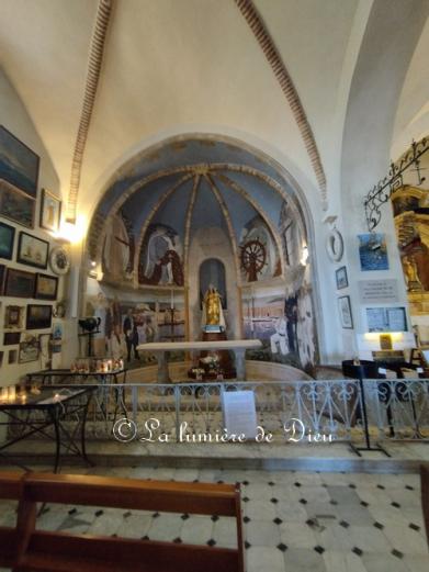 Antibes, la chapelle de la Garoupe